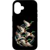 Bahaa's Tee Custodia per iPhone 16 Flying Mallard Ducks Waterfowl Migration Wildlife Bird Art
