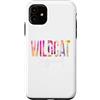 TeeaxArt Tie Dye teachers Gifts Custodia per iPhone 11 Wildcat Squad Tie Dye Back To School donne apprezzamento