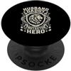Cool And Funny Designs for Moms And Dads Husband Daddy Protector Hero PopSockets PopGrip Adesivo