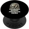 Cool And Funny Designs for Moms And Dads Husband Daddy Protector Hero PopSockets PopGrip Adesivo