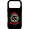 Ugly Christmas Solstice Metal Christmas Custodia per iPhone 17 Pro Max Ave Santa Satana Solstizio Pagano Gotico Brutto Natale