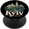 Ukraine Souvenir Gift Vintage Kiev Ucraina Viaggio Souvenir Landmark Gift PopSockets PopGrip Adesivo