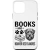 Funny Bouvier des Flandres And Book Desi Custodia per iPhone 12 mini Libri e Bouvier des Flandres Funny Bouvier des Flandres