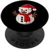 Christmas Santa Brick Builder Kids Snow Man Block Building Master Builder Mattone Natale PopSockets PopGrip Adesivo