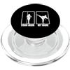 Taekwondo martial arts training belt com Tua mamma e mia mamma Taekwondo Fitness PopSockets PopGrip per MagSafe