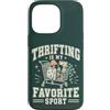 Thrift Store Findin Custodia per iPhone 13 Pro Divertente parsimonioso Sport preferito Vintage Amante dell'usato