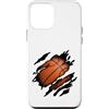Retro Faith Coffee Western Apparel Co Fa Custodia per iPhone 12 mini Pallacanestro Dentro Strappato
