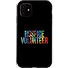 TeeaxArt Tie Dye Appreciation Day Gifts Custodia per iPhone 11 Hospice Volontari Apprezzamento Giorno Tie Dye Donne Per Lavoro