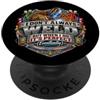 Funny Welder Humor Skilled Trades Weldin Non saldo sempre, ma quando lo faccio è un saldatore perfetto PopSockets PopGrip Adesivo