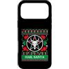 Ugly Christmas Solstice Metal Christmas Custodia per iPhone 17 Pro Max Hail Santa 666 Pesante Solstizio Pagano Gotico Brutto Natale