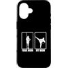 Taekwondo martial arts training belt com Custodia per iPhone 16 Tua mamma e mia mamma Taekwondo Fitness