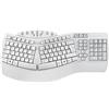 Perixx PERIBOARD-512 Tastiera ergonomica Full Size con cavo USB - Layout diviso - Bianco - QWERTY Italiano