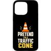 Costumi Halloween Originali Custodia per iPhone 15 Pro Max Costume Halloween Cono Segnastrada Divertente