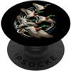 Bahaa's Tee Flying Mallard Ducks Waterfowl Migration Wildlife Bird Art PopSockets PopGrip Adesivo