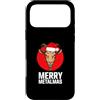 Metal Christmas Hail Santa Krampus Penta Custodia per iPhone 17 Pro Max Merry Metalmas Grandine Santa Metallo Solstizio Gotico Natale