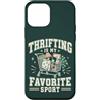 Thrift Store Findin Custodia per iPhone 12 mini Divertente parsimonioso Sport preferito Vintage Amante dell'usato