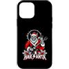 Metal Christmas Hail Santa Krampus Penta Custodia per iPhone 12 mini Chitarra rocker natalizia gotica Hail Santa Winter Solstice