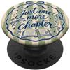 Librarian Bookworm Bookish Reader Solo un altro capitolo Lettura carina degli amanti dei libri PopSockets PopGrip Adesivo