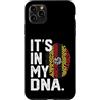 UGANDA Heritage & Patriotic Apparel Custodia per iPhone 11 Pro Max UGANDA Roots Flag Impronte Digitali Grafica Patriottica