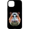Ippopotami divertenti per gli amanti deg Custodia per iPhone 15 Plus Ippopotamo Hippo Hippopotamus Ippopotamo Cute Hippos