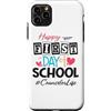 TeeaxArt First Day Of School Apparels Gi Custodia per iPhone 11 Pro Max Consigliere Felice Primo Giorno Di Scuola Donne Ritorno A Scuola