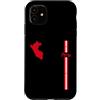 MASH MOSH Custodia per iPhone 11 Perù, mappa, silhouette, bandiera, strisce, peruviano, orgoglio