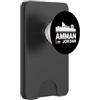Amman Jordan Travel Souvenirs Amman Jordan Skyline Badge souvenir da viaggio PopSockets PopWallet per MagSafe