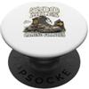 Regalo del Cammino di Santiago di Compos 500 Miles Buen Camino Maglietta Pellegrino PopSockets PopGrip Adesivo