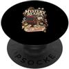 Regalo bibliofilo bibliotecario per lett Mystery Reader Camicia per amante della lettura PopSockets PopGrip Adesivo