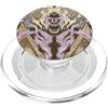 Ghostbusters Library Ghost Grey Lady Shush Libri di testo Schizzo PopSockets PopGrip per MagSafe
