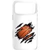Retro Faith Coffee Western Apparel Co Fa Custodia per iPhone 17 Pro Max Pallacanestro Dentro Strappato
