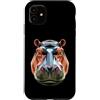 Ippopotami divertenti per gli amanti deg Custodia per iPhone 11 Ippopotamo Hippo Hippopotamus Ippopotamo Cute Hippos