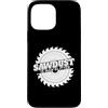 Miftees Carpenter Tees Custodia per iPhone 13 Pro Max Falegnameria divertente Sawdust Is Man Glitter