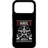 Ugly Christmas Solstice Metal Christmas Custodia per iPhone 17 Pro Max Ave Santa Pagano Solstizio Gotico Brutto Natale Satanico