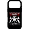 Ugly Christmas Solstice Metal Christmas Custodia per iPhone 17 Pro Max Ave Santa Paganesimo 666 Solstizio Pagano Gotico Brutto Natale