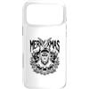 Metal Christmas Hail Santa Krampus Penta Custodia per iPhone 17 Pro Max Grandine Babbo Natale Solstizio d'Inverno Gotico Natale Buon Natale