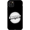 Miftees Carpenter Tees Custodia per iPhone 11 Pro Max Falegnameria divertente Sawdust Is Man Glitter