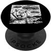 InGENIUS: magliette e articoli da regalo Divertente selfie di un capibara, foto di prove sull'UFO PopSockets PopGrip Adesivo