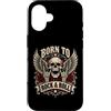 Born To Rock On I Love Rock And Roll Roc Custodia per iPhone 16 Long Live Rock & Roll Punk consente un concerto rock vintage rock