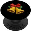 Christmas Santa Brick Builder Kids Mattone Natale Campana Block Building Master Builder PopSockets PopGrip Adesivo