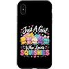 Cute Squishy Lover Kawaii Girl Colorful Custodia per iPhone XS Max Just A Girl Who Loves Squishies Carino Squishy Kawaii Ragazze