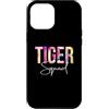 TeeaxArt Tie Dye teachers Gifts Custodia per iPhone 12 Pro Max Tiger Squad Tie Dye torna a scuola apprezzamento delle donne