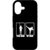 Taekwondo martial arts training belt com Custodia per iPhone 17 Tua mamma e mia mamma Taekwondo Fitness