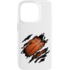 Retro Faith Coffee Western Apparel Co Fa Custodia per iPhone 14 Pro Pallacanestro Dentro Strappato