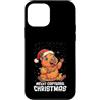 Ugly Christmas Gift For December Winter Custodia per iPhone 12 mini Merry Capybara Natale Capybara Santa Claus Family