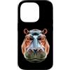 Ippopotami divertenti per gli amanti deg Custodia per iPhone 14 Pro Ippopotamo Hippo Hippopotamus Ippopotamo Cute Hippos