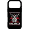 Ugly Christmas Solstice Metal Christmas Custodia per iPhone 17 Pro Max Grandine Santa Spaventoso Solstizio Pagano 666 Gotico Brutto Natale