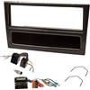 Sound Way Sound-way Kit Montaggio Autoradio, Mascherina 1 DIN, Cavo Adattatore Connettore ISO, Adattatore Antenna, Chiavi di Smontaggio, compatibile con Opel