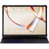 TCL Tablet Android TCL TAB A1, display da 11 2.1K a 90Hz, MediaTek Helio G100, 6GB RAM + 128GB ROM, batteria da 8000mAh, corpo unibody in metallo, con custodia a libro