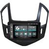 Jf Sound car audio system Autoradio Android JF-439CC-X7C compatibile con CHEVROLET Cruze nera 2013-2015 | CarPlay e Android Auto | GPS | DAB+ |9 pollici HD | Prodotto in Italia